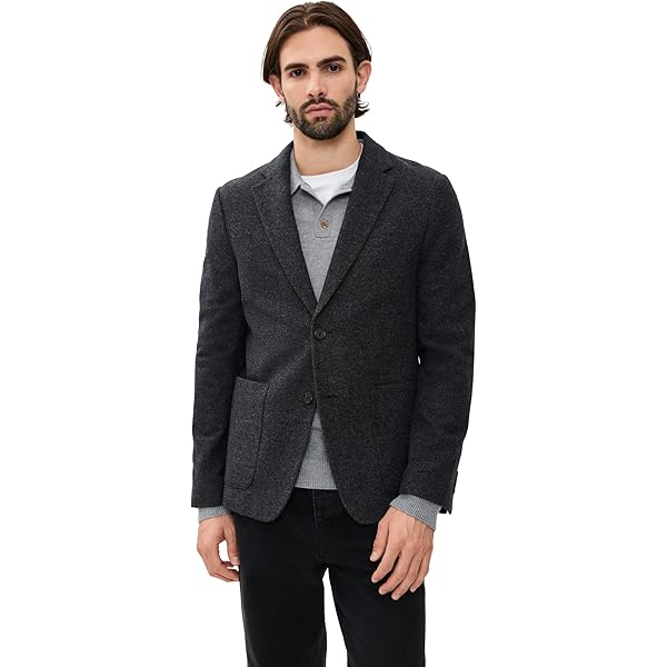Theory Men's Clinton Precision Ponte Blazer, Black, 36 at Amazon